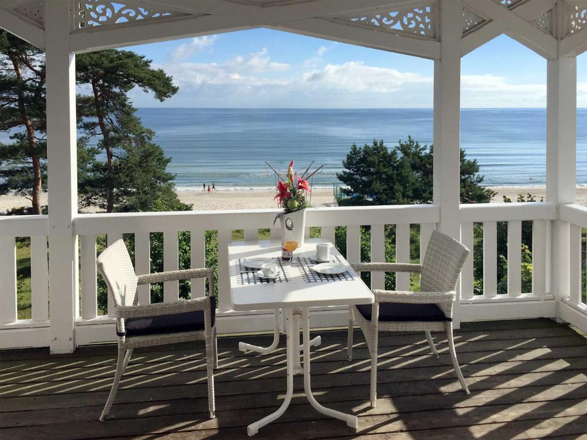 Strandvillen Binz - Ferienwohnung Mit Meerblick, 1 Schlafzimmer Und Balkon Sv-762 외부 사진